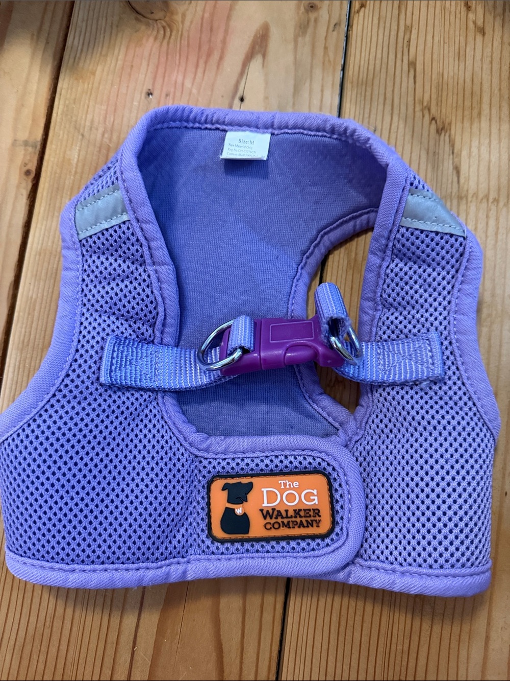 Lavender Mesh Dog Harness - Small